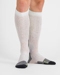 SPORTFUL medias - APEX LONG - blanco/amarillo