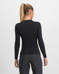 SPORTFUL camiseta de manga larga - MERINO - negro