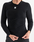 SPORTFUL camiseta de manga larga - MERINO - negro