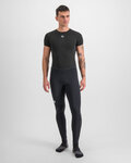 SPORTFUL pantalones largos sin tirantes - CARDIO TECH PROTECTED - negro