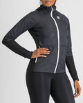 SPORTFUL chaqueta cortaviento - CARDIO W - negro/blanco