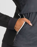 SPORTFUL chaqueta cortaviento - CARDIO W - negro/blanco