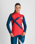 SPORTFUL maillot de invierno de manga larga - SQUADRA W - rojo/azul