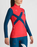 SPORTFUL maillot de invierno de manga larga - SQUADRA W - rojo/azul