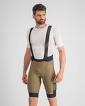 SPORTFUL pantalones cortos de tirantes - SUPERGIARA - marrón
