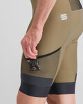 SPORTFUL pantalones cortos de tirantes - SUPERGIARA - marrón