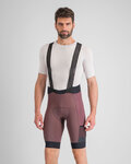 SPORTFUL pantalones cortos de tirantes - SUPERGIARA - granate
