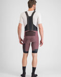 SPORTFUL pantalones cortos de tirantes - SUPERGIARA - granate