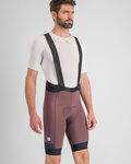 SPORTFUL pantalones cortos de tirantes - SUPERGIARA - granate