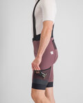SPORTFUL pantalones cortos de tirantes - SUPERGIARA - granate