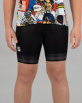 SPORTFUL pantalones cortos de tirantes - TOUR 2.0 - negro