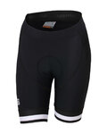SPORTFUL pantalones cortos sin tirantes - BODYFIT CLASSIC - negro/blanco
