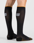 SPORTFUL medias - RECOVERY - negro
