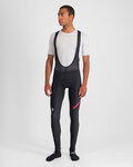 SPORTFUL pantalones largos con tirantes - FIANDRE NO RAIN - negro