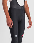 SPORTFUL pantalones largos con tirantes - FIANDRE NO RAIN - negro