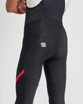 SPORTFUL pantalones largos con tirantes - FIANDRE NO RAIN - negro