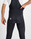 SPORTFUL pantalones largos con tirantes - FIANDRE NO RAIN - negro