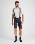 SPORTFUL pantalones cortos de tirantes - FIANDRE NORAIN PRO - negro