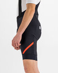 SPORTFUL pantalones cortos de tirantes - FIANDRE NORAIN PRO - negro