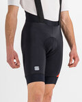 SPORTFUL pantalones cortos de tirantes - FIANDRE NORAIN PRO - negro