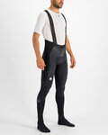 SPORTFUL pantalones largos con tirantes - SUPERGIARA - negro