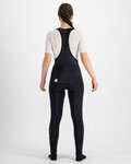 SPORTFUL pantalones largos con tirantes - GIARA - negro