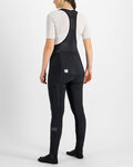 SPORTFUL pantalones largos con tirantes - GIARA - negro