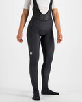 SPORTFUL pantalones largos con tirantes - FIANDRE NO RAIN - negro