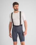 SPORTFUL pantalones cortos de tirantes - BODYFIT PRO - azul