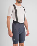 SPORTFUL pantalones cortos de tirantes - BODYFIT PRO - azul