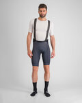 SPORTFUL pantalones cortos de tirantes - BODYFIT PRO - azul