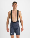 SPORTFUL pantalones cortos de tirantes - BODYFIT PRO AIR - azul