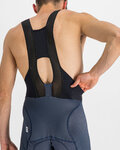 SPORTFUL pantalones cortos de tirantes - BODYFIT PRO AIR - azul