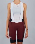 SPORTFUL pantalones cortos de tirantes - SUPERGIARA - granate