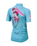 SPORTFUL jersey de manga corta - SUPER GIRL - azul