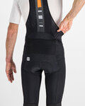 SPORTFUL pantalones cortos de tirantes - BODYFIT PRO THERMAL - negro