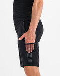 SPORTFUL pantalones cortos sin tirantes - SUPERGIARA - negro