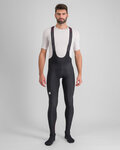 SPORTFUL pantalones largos con tirantes - CLASSIC - negro/rojo