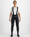 SPORTFUL pantalones largos con tirantes - BODYFIT PRO - negro