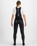 SPORTFUL pantalones largos con tirantes - BODYFIT PRO - negro
