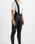 SPORTFUL pantalones largos con tirantes - BODYFIT PRO - negro
