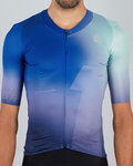SPORTFUL jersey de manga corta - BOMBER - azul/verde