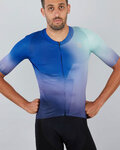 SPORTFUL jersey de manga corta - BOMBER - azul/verde