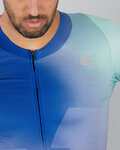 SPORTFUL jersey de manga corta - BOMBER - azul/verde