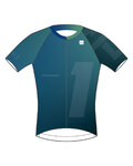 SPORTFUL jersey de manga corta - BOMBER - azul/verde