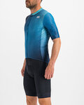 SPORTFUL jersey de manga corta - ROCKET - azul