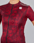 SPORTFUL jersey de manga corta - ESCAPE SUPERGIARA - granate