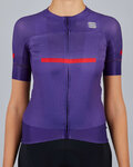 SPORTFUL jersey de manga corta - EVO - púrpura