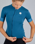 SPORTFUL jersey de manga corta - MONOCROM - azul