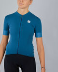 SPORTFUL jersey de manga corta - MONOCROM - azul